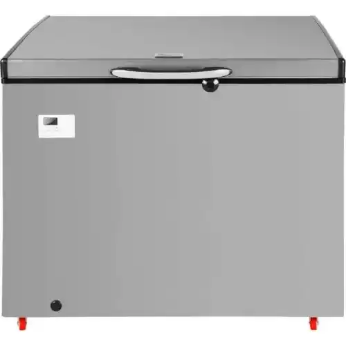 يونيون اير ديفروست ديب فريزر أفقي شاشة ديجيتال 282 لتر لون فضي UC-400VVA-S2DS