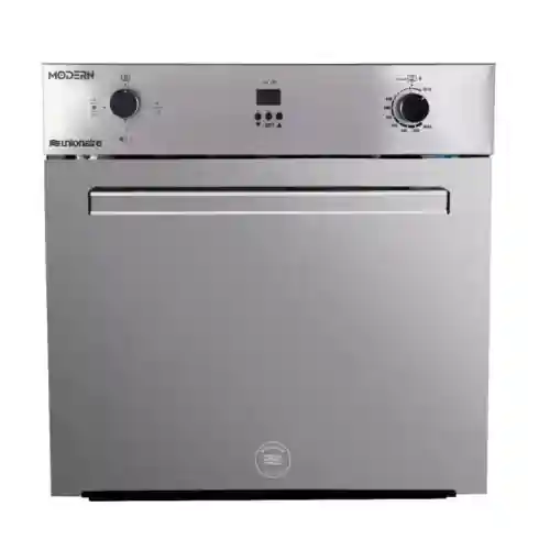 يونيون اير فرن غاز بيلت ان 60 سم بالشواية والمروحة أمان كامل BO66S1-119-DSF-MD-AL