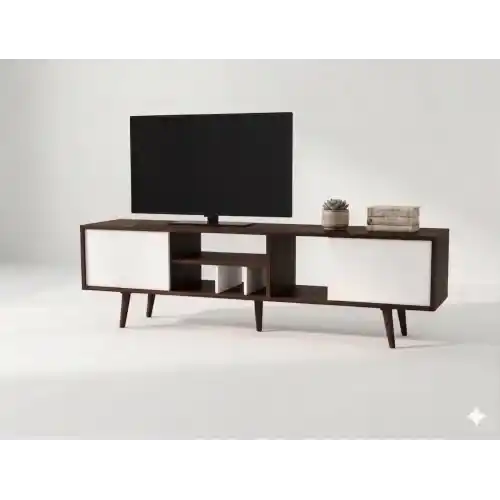 وود آند مور ترابيزة تلفزيون رافائيل 180 سم بني Raphael-TV-Table
