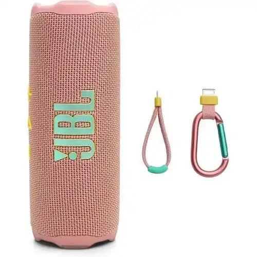 جاي بي إل مكبر صوت فليب7محمول مقاوم للماء لون روز JBLFLIP7PINK