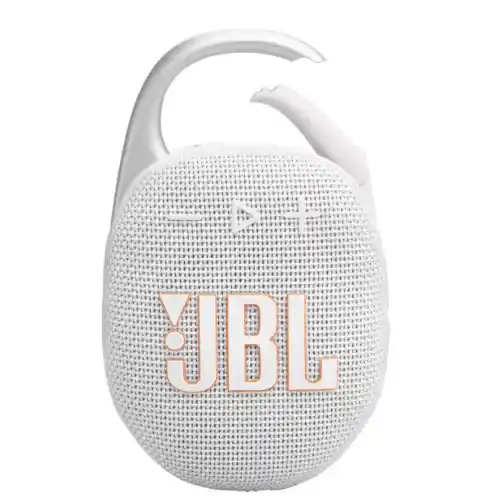 جي بي ال مكبر صوت كليب 5 بلوتوث باللون الأبيض JBLCLIP5WHT