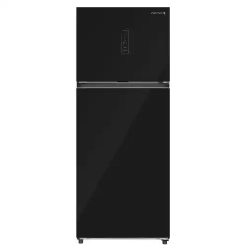 وايت ويل ثلاجة زجاجي نوفروست 430 لتر ديجيتال انفرتر لون أسود WR-G4385HBV