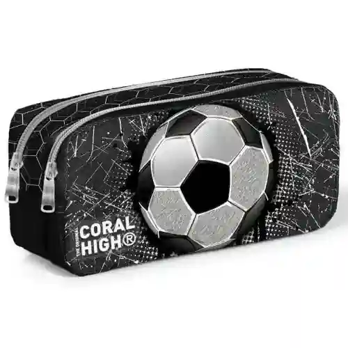 كورال هاي مقلمة للأطفال بنقشة كرة القدم ذات قسمين CORAL HIGH-8692182120861