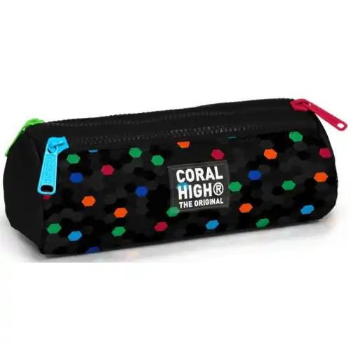 كورال هاي مقلمة للأطفال سوداء اللون بنقشة خلية النحل بثلاثة أقسام CORAL-HIGH-8692182310101