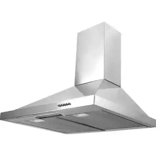 كومتيل شفاط هرمي 90 سم بقوة شفط 650 م3/س لون سيلفر DP9-X31