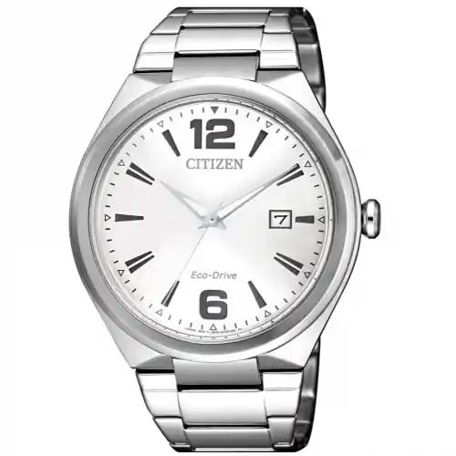 سيتيزن ايكو درايف ساعة يد للرجال 42 مم ستانلس ستيل AW1370-51B