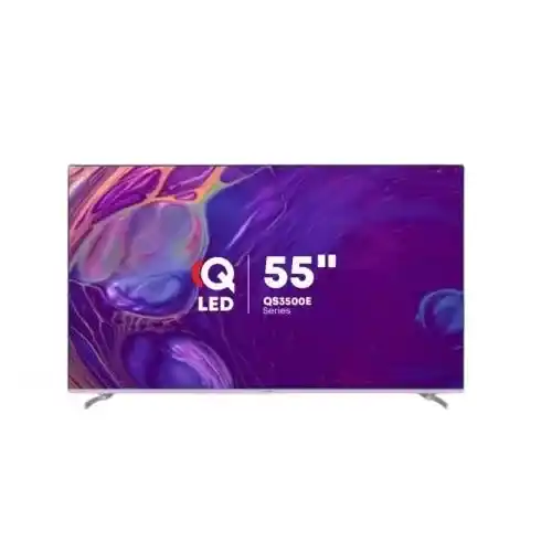 تورنيدو شاشة 55 بوصة سمارت QLED بدقة 4K UHD مع رسيفر داخلي TV 55QS3500E