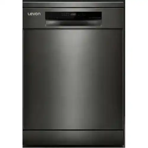 ليفون رويال غساله أطباق 14 فرد سيلفر باب ستيل L-4132201