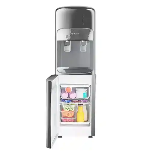 كولدير مبرد مياه حنفيتين بارد ساخن لون سيلفر KWD-AF-2-1-SILVER