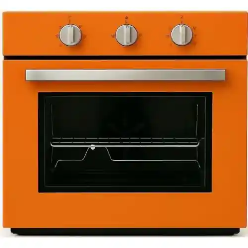 بيكسل فرن غاز بلت إن 60 سم برتقالي مروحة توربو وقلاية هوائية ESV 60 M Orange
