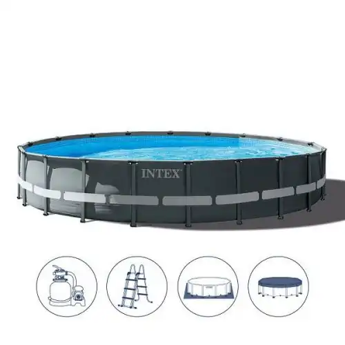 انتكس حمام سباحة الترا دائري بقوائم 610*122 سم IX-26334