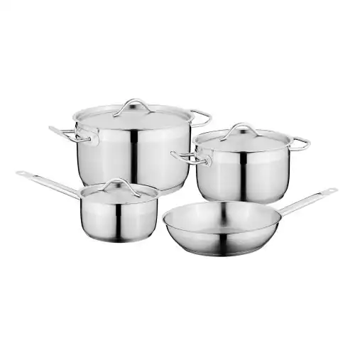 بيرغوف طقم حلل 7 قطع استانلس ستيل B-1101887A