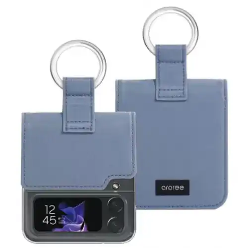 أراري غطاء رينغ دياري لهاتف جالكسي زد فليب 4 أزرق سماوي AR10-01525D
