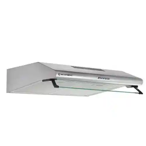 ايكوماتيك شفاط فلات 80 سم 650 م3/ساعة 2 موتور 3 سرعات استانلس ستيل H86NCF