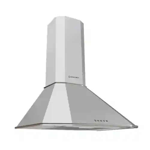ايكوماتيك شفاط هرمي ديكوري بالمدخنة 60 سم 1000 م3/ساعة 3 سرعات أستانليس H6210RB