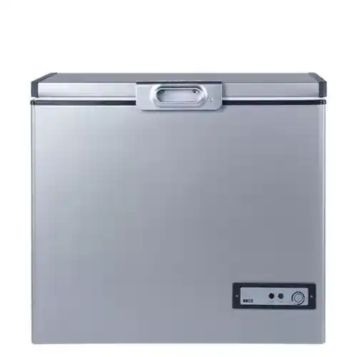 باساب ديب فريزر أفقي 250 لتر لون سيلفر ES335-Silver-GLASS