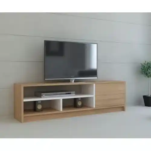 دومانى وحدة تليفزيون 55*30*120سم مزود ب1 ضلفة قلاب T061