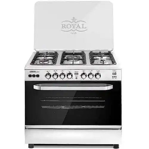 رويال جاز بوتاجاز ماستر شيف 5 شعلة مروحة 60*90 سم R-2010186