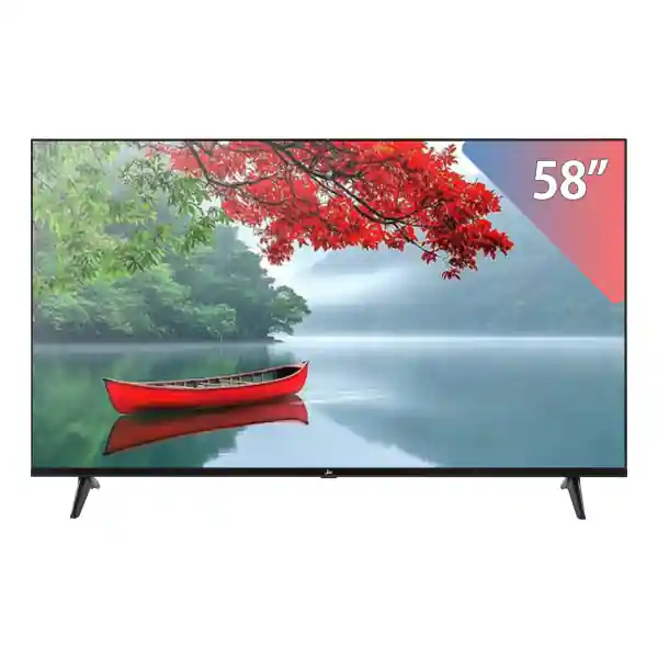تلفزيون جاك الذكي 58 بوصة بدون إطار 4K فائق الدقة بريسيفر مدمج - 58JE8136F