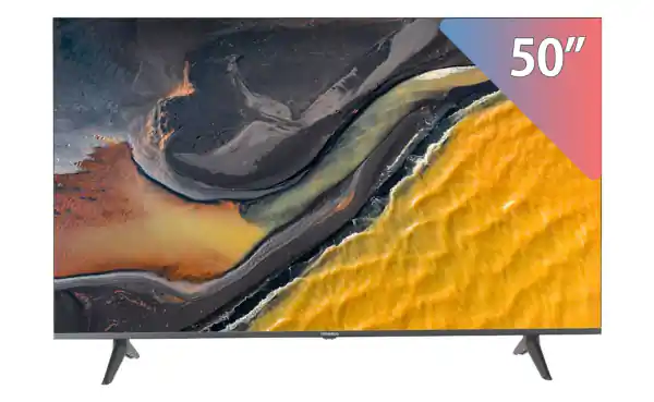تلفزيون تورنادو الذكي 50 بوصة بدون إطار 4K فائق الدقة DLED بريسيفر مدمج - 50US5300E