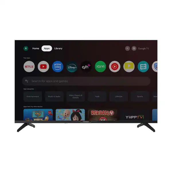تورنادو تلفزيون ذكي 32 بوصة، HD، LED، بدون إطار، ريسيفر مدمج، 32EA6500E