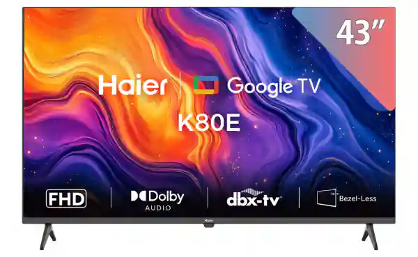 تليفزيون هاير 43 بوصة كامل الدقة سمارت - H43K80EF