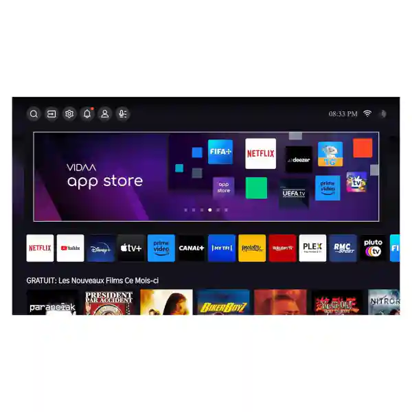 تلفزيون هايسنس سمارت 50 بوصة 4K يو اتش ديه - 50A6N
