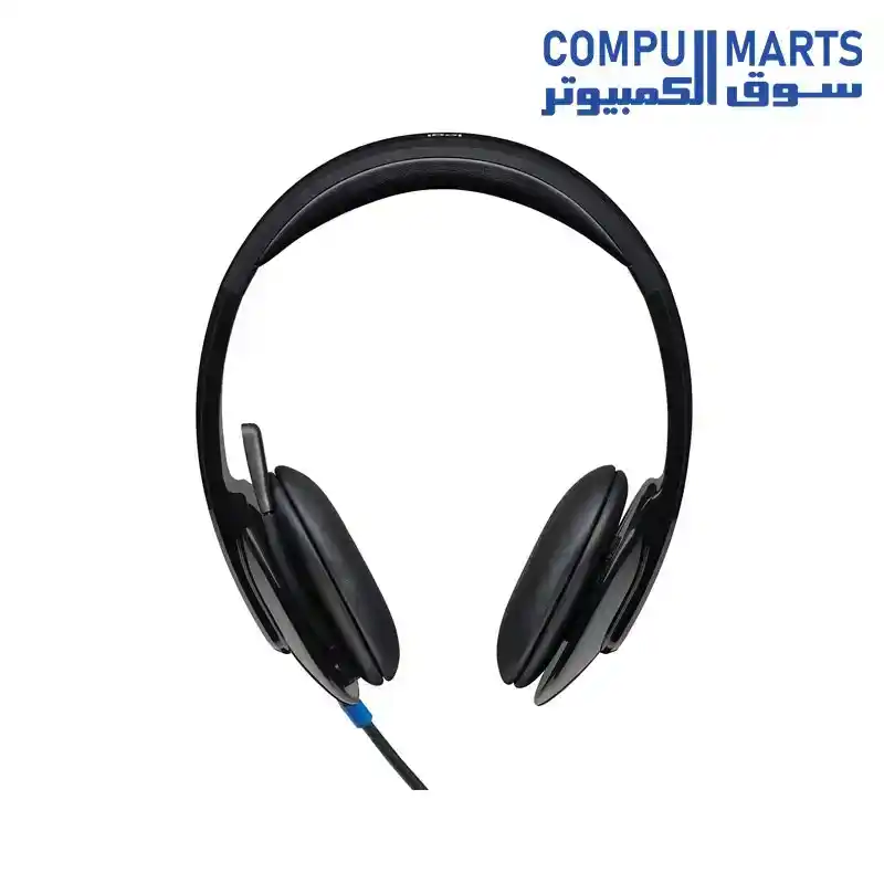 Logitech H540 USB COMPUTER HEADSET With High-Definition sound and on-ear controls