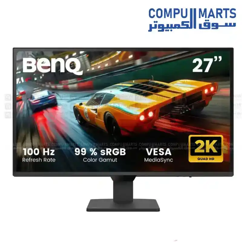 BenQ GW2790Q 27 Inch IPS 2K QHD 100Hz Eye Care Monitor, HDMI, DisplayPort