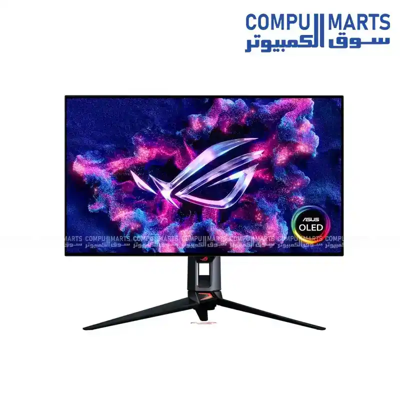 ASUS ROG Swift OLED PG32UCWM 32-inch 4K True Tandem RGB OLED Gaming Monitor – Dual Mode 4K 240Hz / FHD 480Hz, 0.03ms, TrueBlack Glossy, DP 2.1a 80Gbps, HDMI 2.1, USB-C 90W, KVM, PIP/PBP, G-SYNC, OLED Care Pro