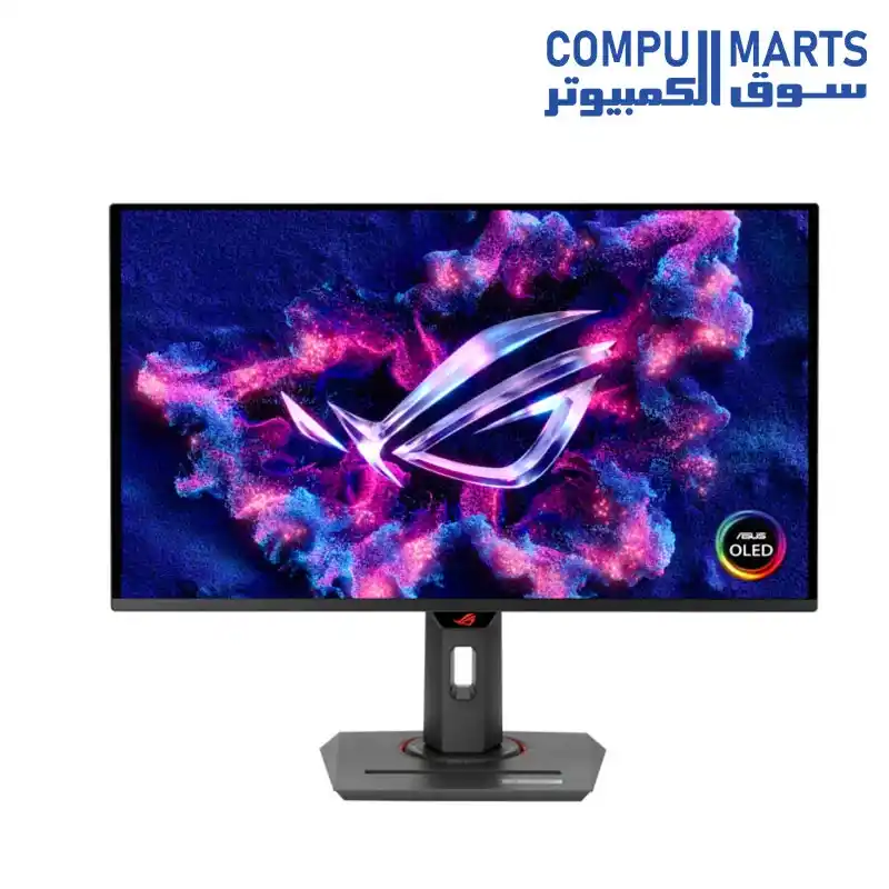 ASUS ROG Strix OLED XG27UCDMG 26.5" 4K UHD QD-OLED Gaming Monitor, 240Hz, 0.03ms, HDR10, HDMI 2.1, DisplayPort 1.4, USB-C 90W, FreeSync Premium Pro, G-SYNC Compatible