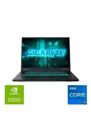Gigabyte GAMING A16 GA6H i7-13620H - 16GB DDR5 - 1TB NVMe SSD - RTX 5050 8GB GDDR7- 16" FHD + 165Hz - Black