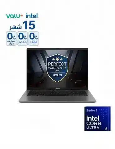ASUS Vivobook S14 S3407AA-SF155W Intel Core Ultra 5 325 -16GB DDR5 -SSD 512GB -Intel Graphics-14" OLED -Win11- Matte Gray