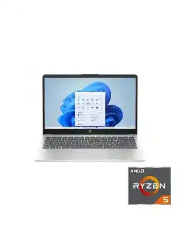 HP 14-em0010ne Ryzen5 7520U - 16GB RAM DDR4 - 256GB SSD - AMD Radeon Graphics - 14 inch FHD - Win11-Natural Silver