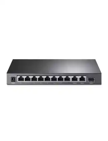 TP-Link 8-Port 10/100Mbps + 3-Port Gigabit Desktop Switch with 8-Port PoE+  124 W-TL-SL1311MP