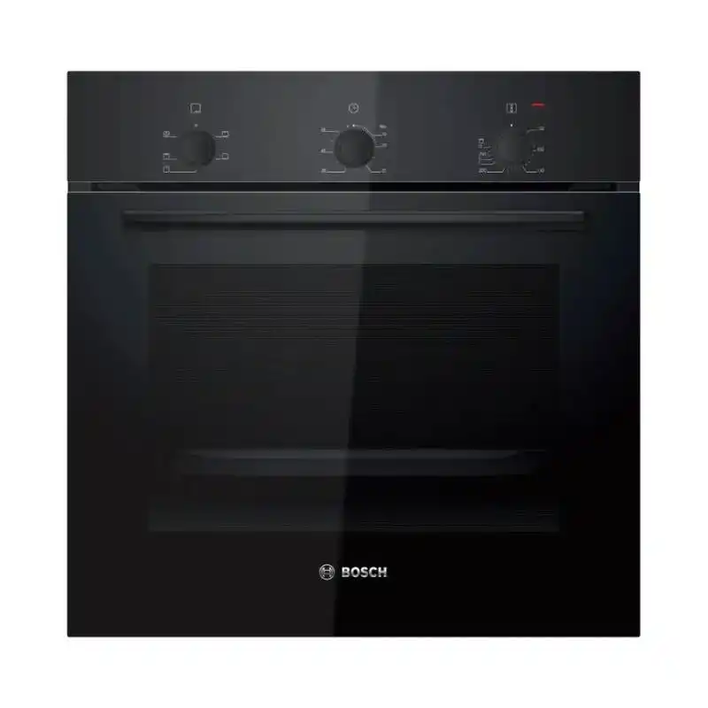فرن كهربائي بلت إن Bosch Series 2 مقاس 60 سم، سعة 71 لتر – أسود – HBF011BA1T