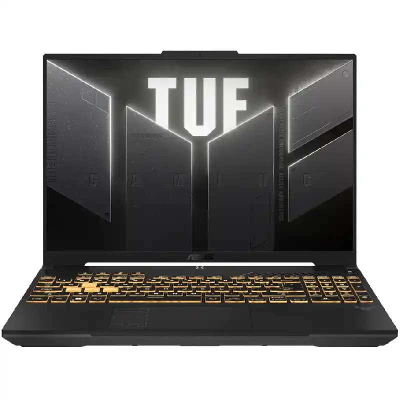 لابتوب ASUS TUF F16 للألعاب بمعالج Intel Core 5 210H، 16GB RAM، 512GB SSD، كارت NVIDIA GeForce RTX 3050، شاشة 16 بوصة FHD+، ويندوز 11، موديل FX607VJB-RL165W - رمادي ميكا