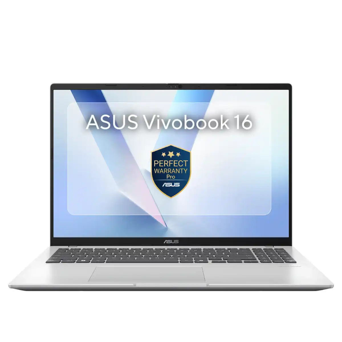 لابتوب ASUS VivoBook 16 بمعالج Intel Core Ultra 5 225H، 16GB RAM، 512GB SSD، كارت Intel Graphics، شاشة 16 بوصة WUXGA، ويندوز 11، موديل X1607CA-UL005W - فضي