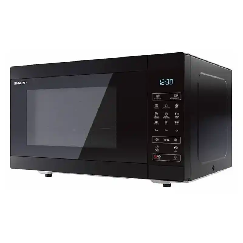 ميكروويف شارب بشواية 25 لتر 900 وات ديجيتال - R-250MGR-BK2 - أسود