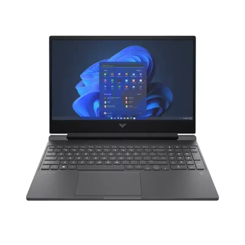 لابتوب ألعاب HP Victus بشاشة 15.6 بوصة، معالج Intel® Core™ i7، كارت شاشة NVIDIA® GeForce RTX، رام 12 جيجابايت، SSD سعة 512 جيجابايت، شاشة Full HD – 15-fa2099ne