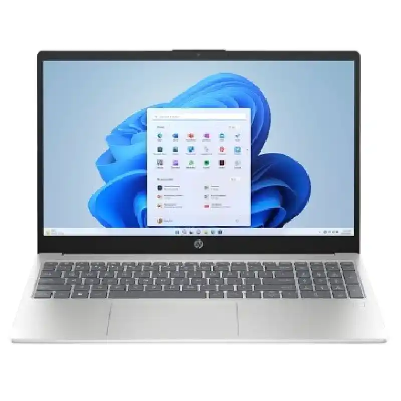 لابتوب HP 15-fd2001ne بمعالج Intel Core Ultra 7 255U، 16GB RAM، 1TB، كارت Intel Graphics، شاشة 15.6 بوصة FHD، ويندوز 11 - فضي