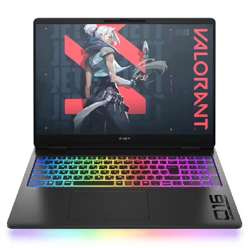 لابتوب HP OMEN MAX للألعاب بمعالج Intel Core Ultra 9 275HX، 32GB RAM، 2TB SSD، كارت NVIDIA GeForce RTX 5080، شاشة 16 بوصة WQXGA، ويندوز 11، موديل 16-ah0017ne - أسود