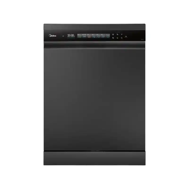 غسالة أطباق MIDEA 15 فرد – فري ستاند – إنفرتر ديجيتال – Wi-Fi – أسود | MDWEF1533GUR(BS)-WU-EG