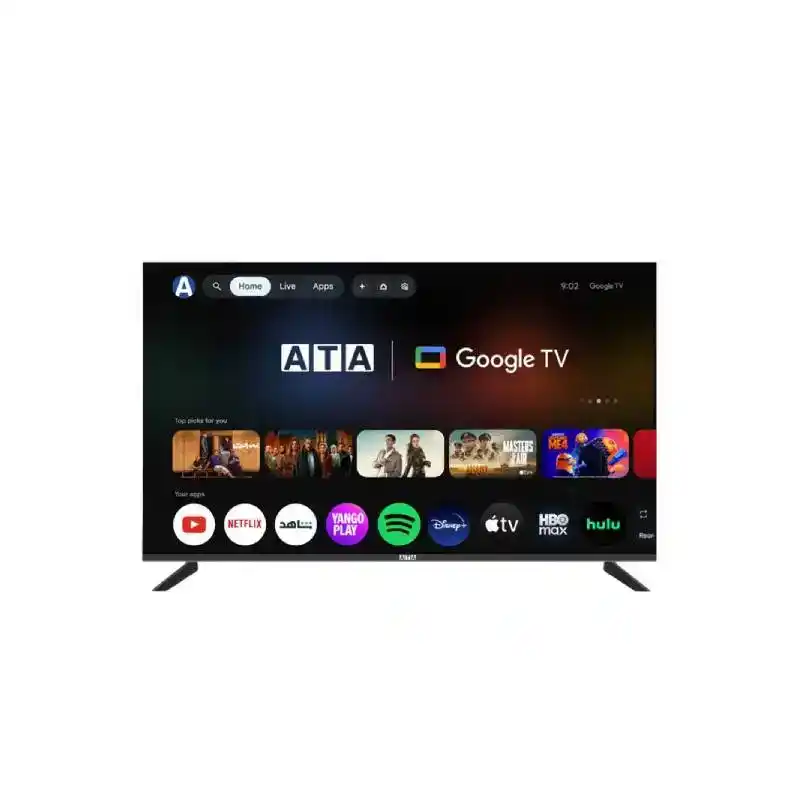 تليفزيون ATA جوجل سمارت بدون اطار 55 بوصه ATA55UOG