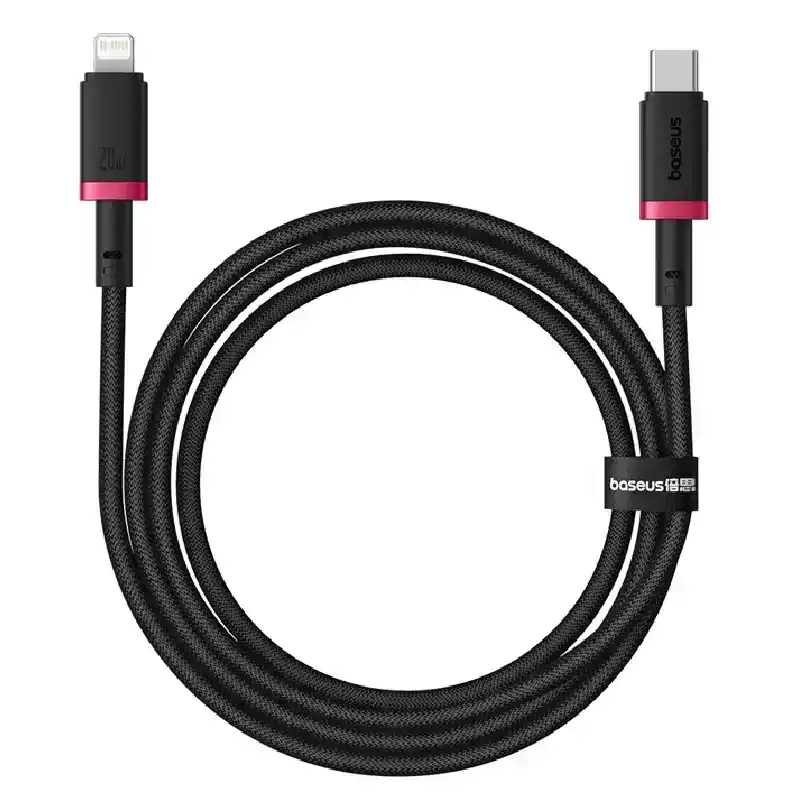 بايسوس Dura كابل شحن سريع، من Type-C إلى Lightning، 20 واط، 1 متر