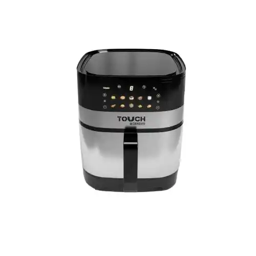 قلاية هوائية Touch Healthy Plus ديجيتال سعة 8 لتر 2400 وات، 10 برامج – 40695 – أسود وفضي