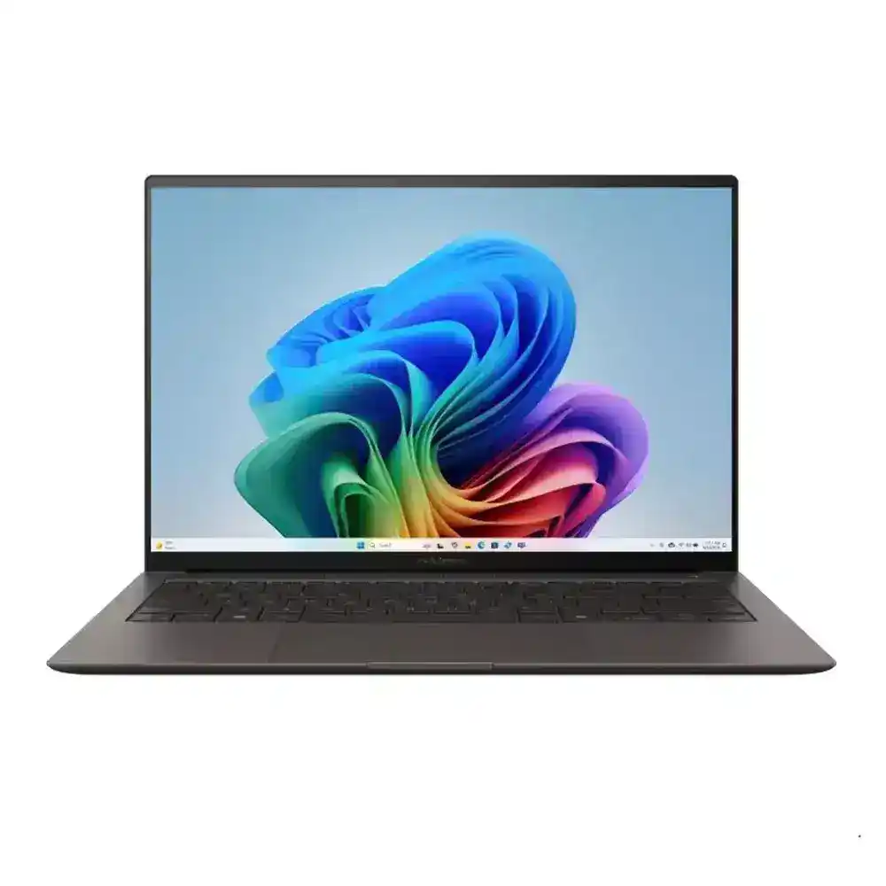 لابتوب ASUS Zenbook S 14 UX5406AA-SW317W بمعالج Intel Core Ultra 7 355 وذاكرة 32 جيجابايت وتخزين 1 تيرابايت وشاشة OLED مقاس 14 بوصة بدقة 3K ومعدل تحديث 120 هرتز - ويندوز 11