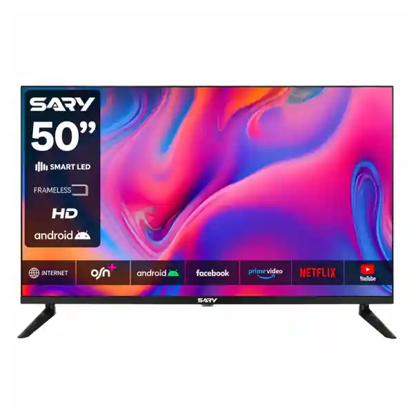 تسوق تلفزيون ساري سمارت 50 بوصة 4K بدون اطار | دبي فون
