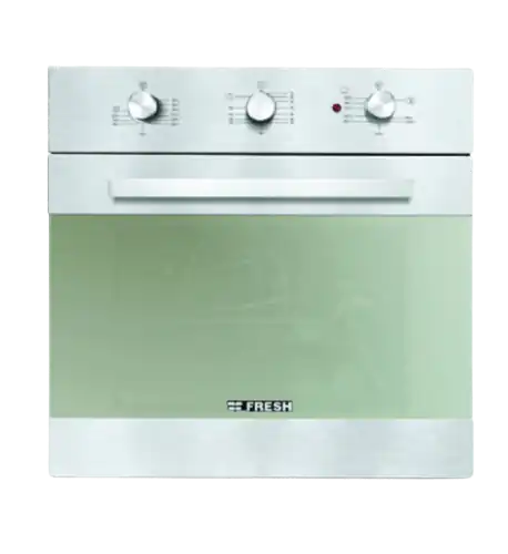 فرن بلت ان فريش 60 ستانلس غاز * كهرباء سوفت كلوز GEOFR60CMS