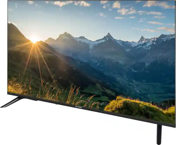 تلفزيون سمارت فريش 50 بوصة QLED UHD بنظام Google OS، موديل 50MFQ435G، أسود